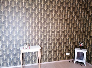 vliesova tapeta na stenu art deco